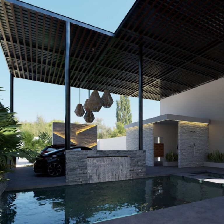 Casa Ixta por Arqv90