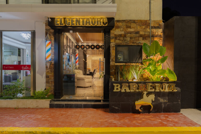 Barberia el Centauro en Tulum por Arqv90